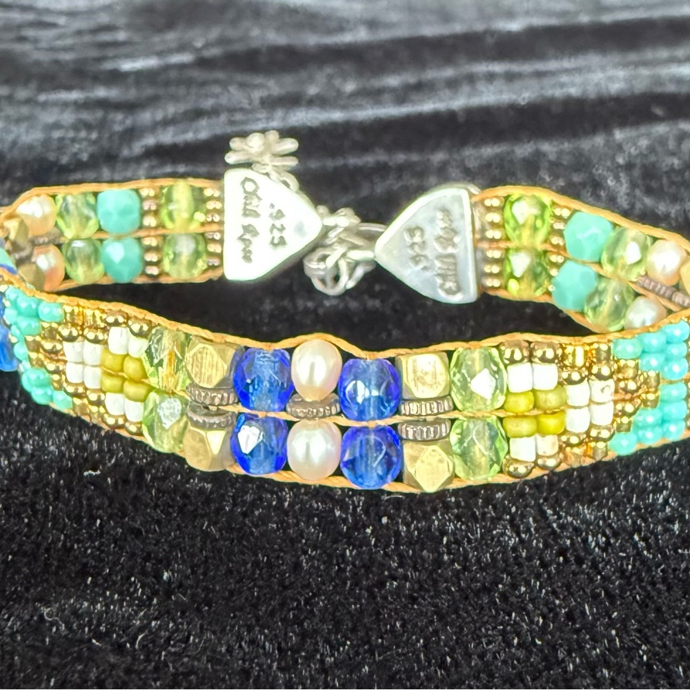 Chili Rose by Adonnah Lager, Beaded Bracelet